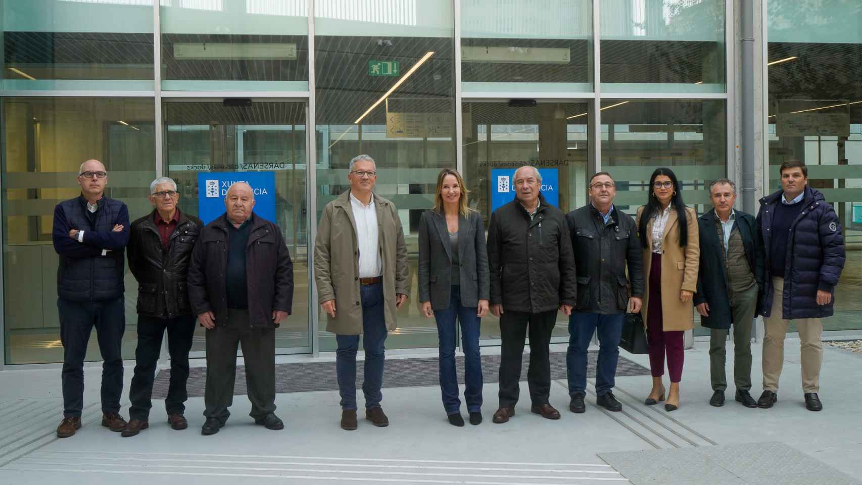 Visita de la delegada territorial de la Xunta en Vigo a la nueva Estación Intermodal.