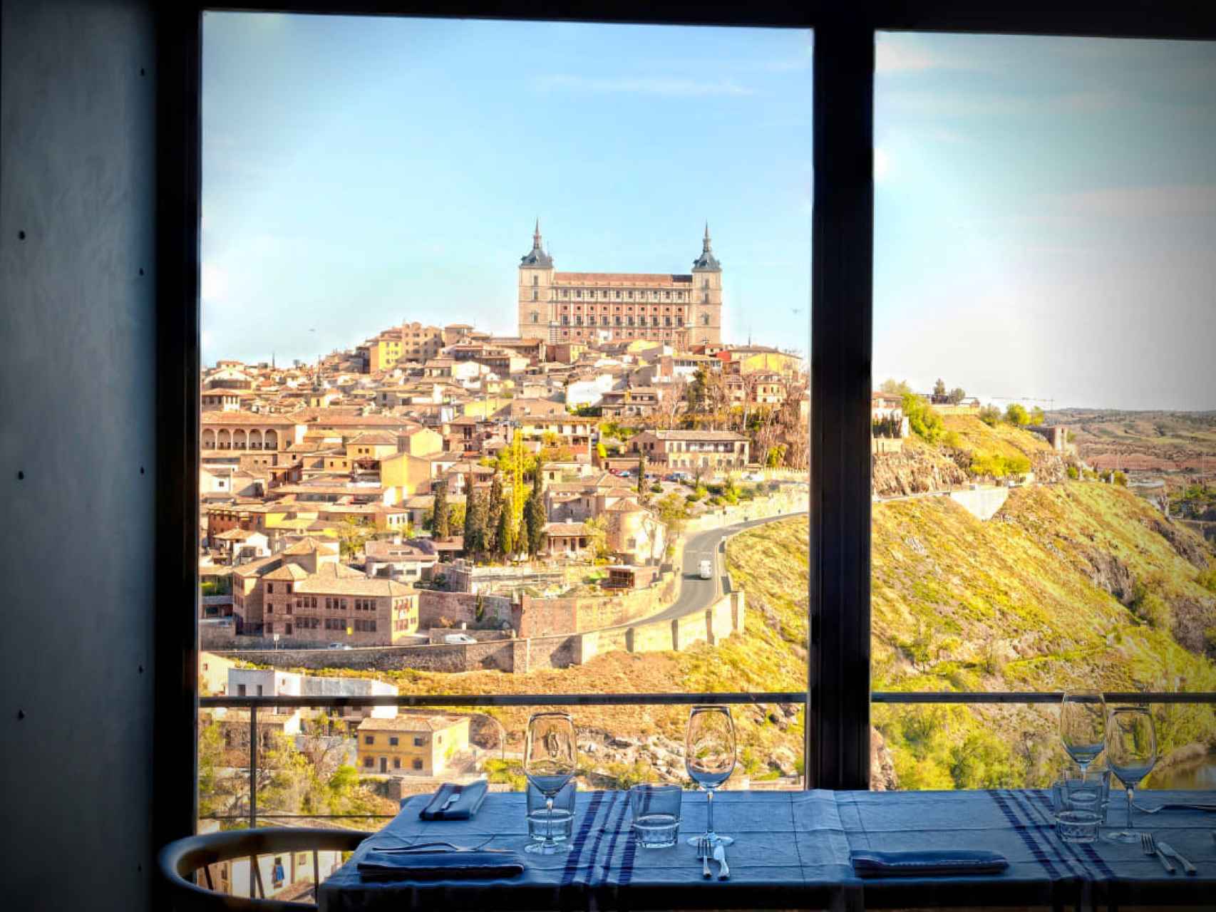 La Ermitaña ofrece unas inigualables vistas al Casco Histórico de Toledo.