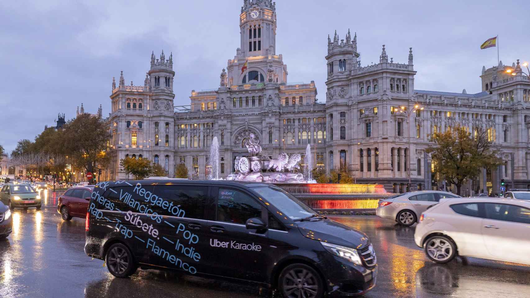 Uber Karaoke por Madrid