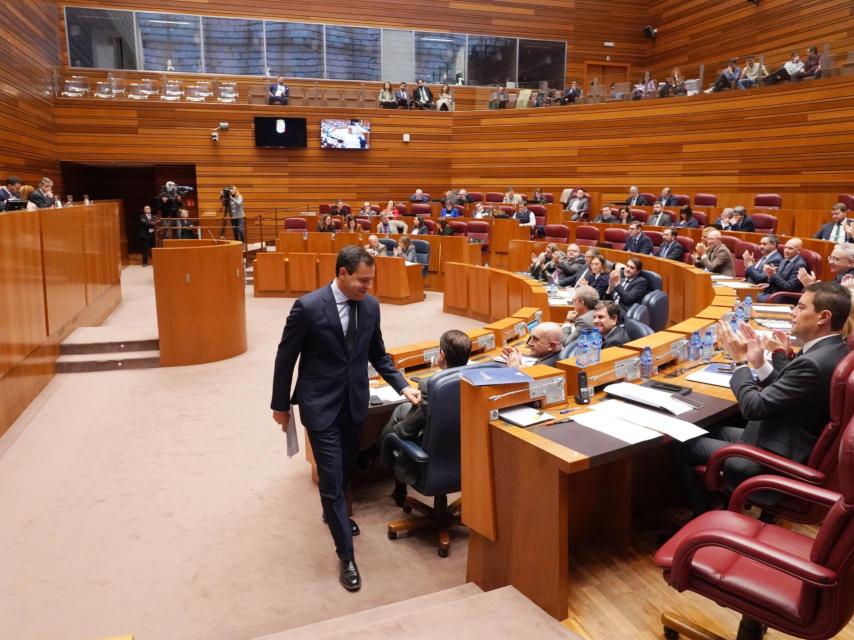 Imagen del pleno de las Cortes del pasado 17 de noviembre.