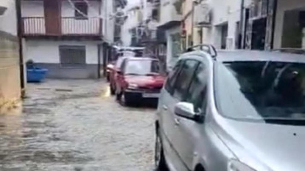 Candeleda, inundada