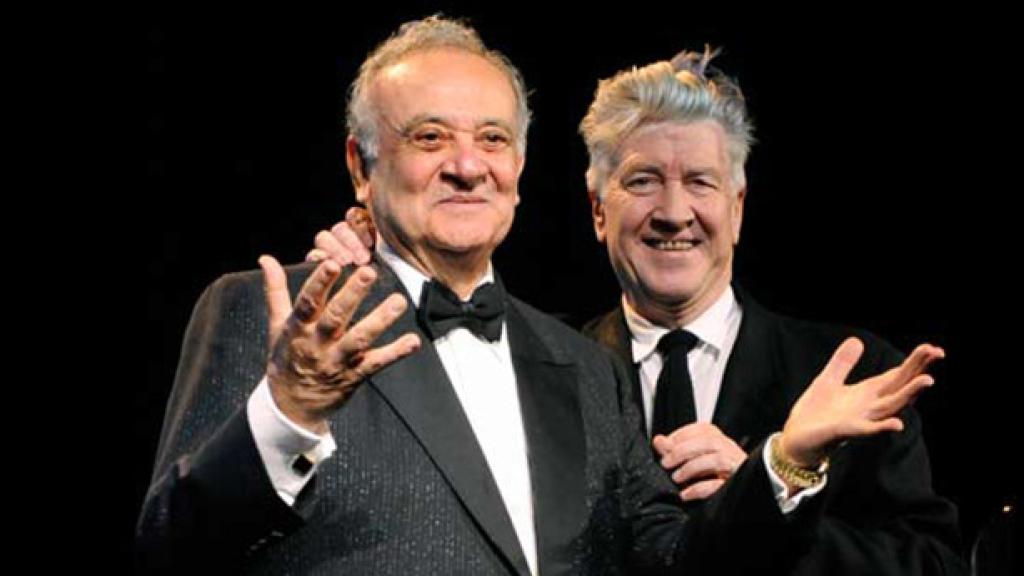 Angelo Badalamenti junto a David Lynch