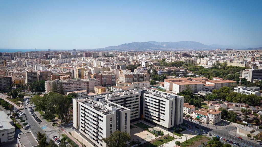 Vistas de Málaga.