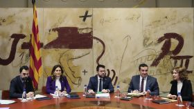 Reunión semanal del Consejo Ejecutivo del Gobierno autonómico catalán.