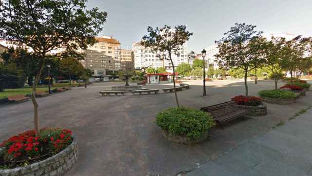 Plaza de Barcelos de Pontevedra.