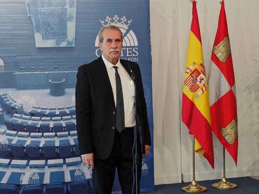 El presidente del Consejo Consultivo, Agustín Sánchez de Vega, este miércoles en las Cortes.