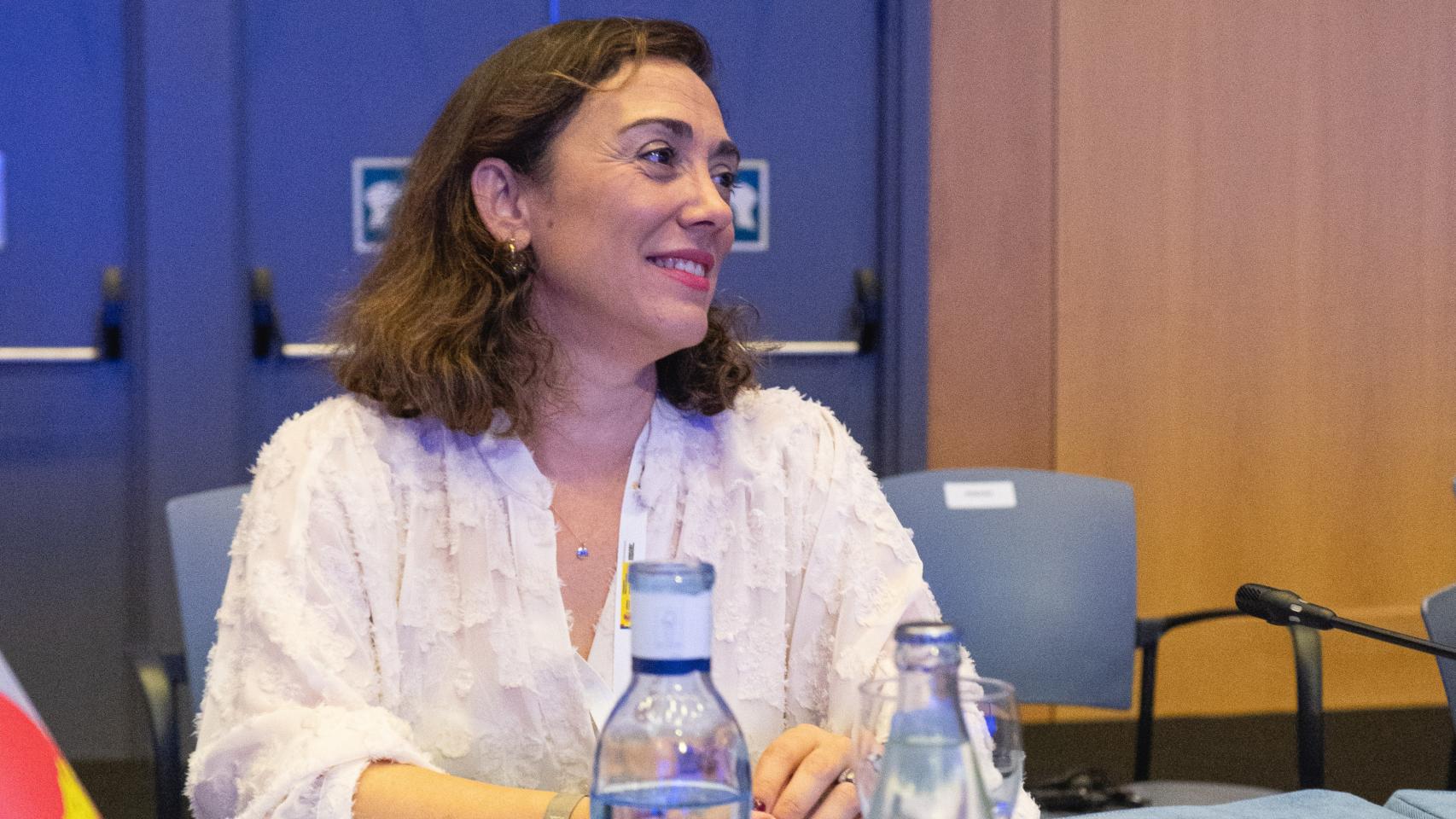 La consejera de Movilidad y Transformación Digital, María González Corral, en la conferencia sectorial de Transformación Digital