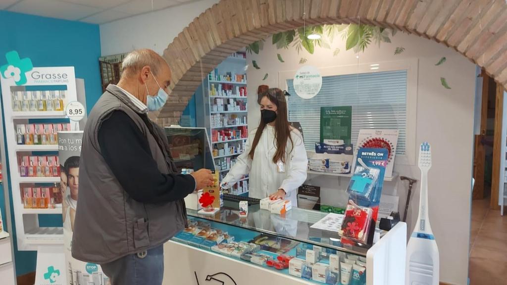 Una farmacia en Aragón. EP.