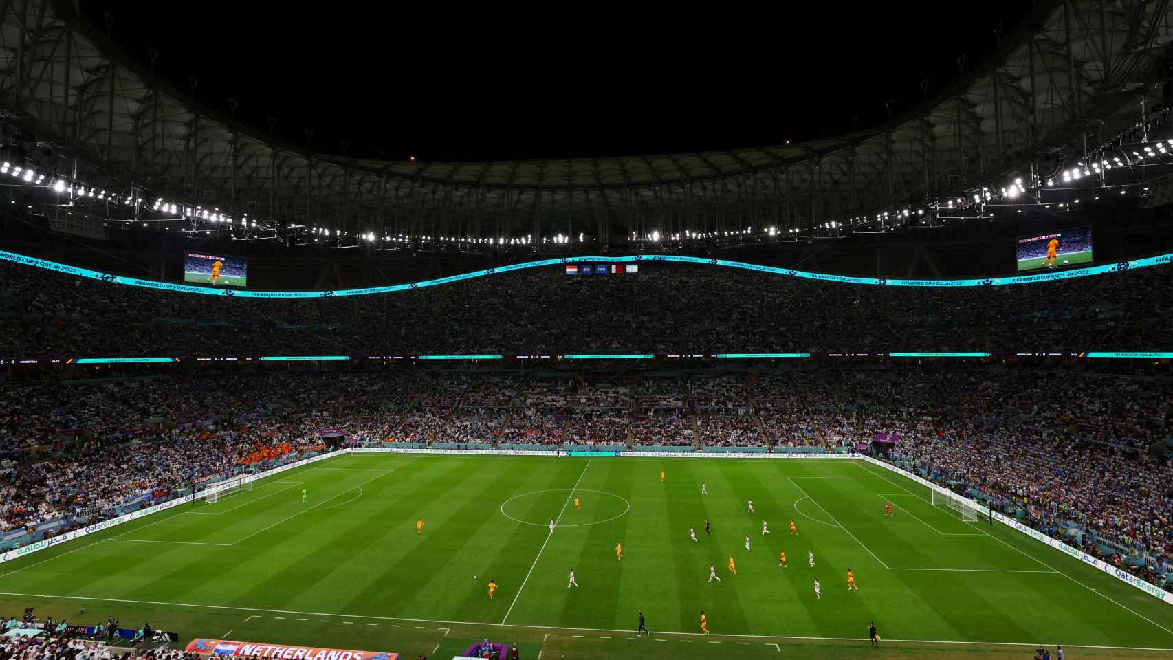 Estadio de Lusail durante el Países Bajos - Argentina del Mundial de Qatar