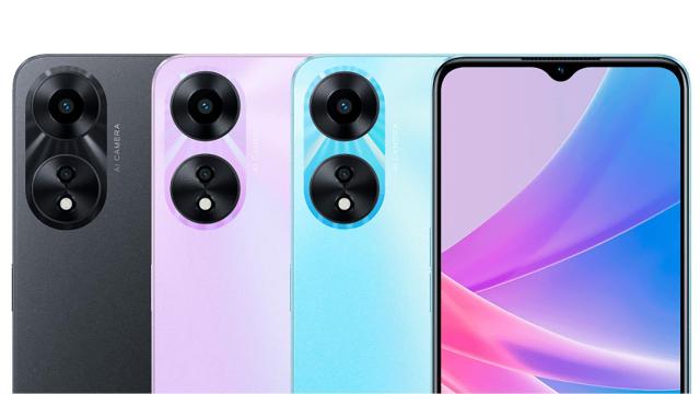 OPPO A58x 5G, un nuevo móvil barato con una cámara para retratos