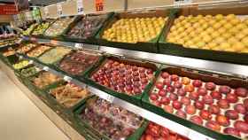 Frutas a la venta en un supermercado de Toledo.