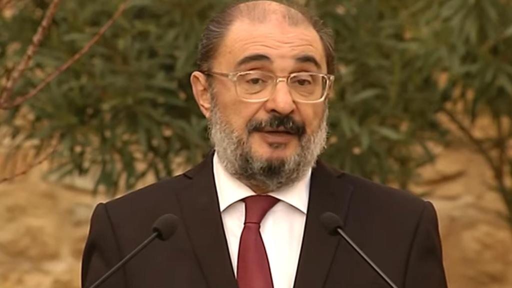 El presidente de Aragón, Javier Lambán.