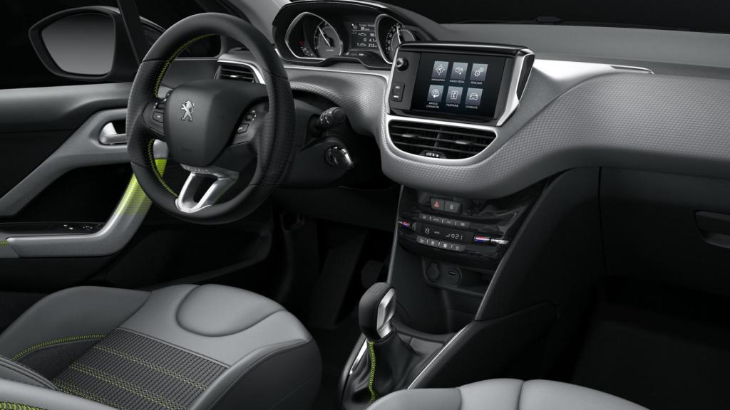 El i-Cockpit  en el Peugeot 208 de 2012.