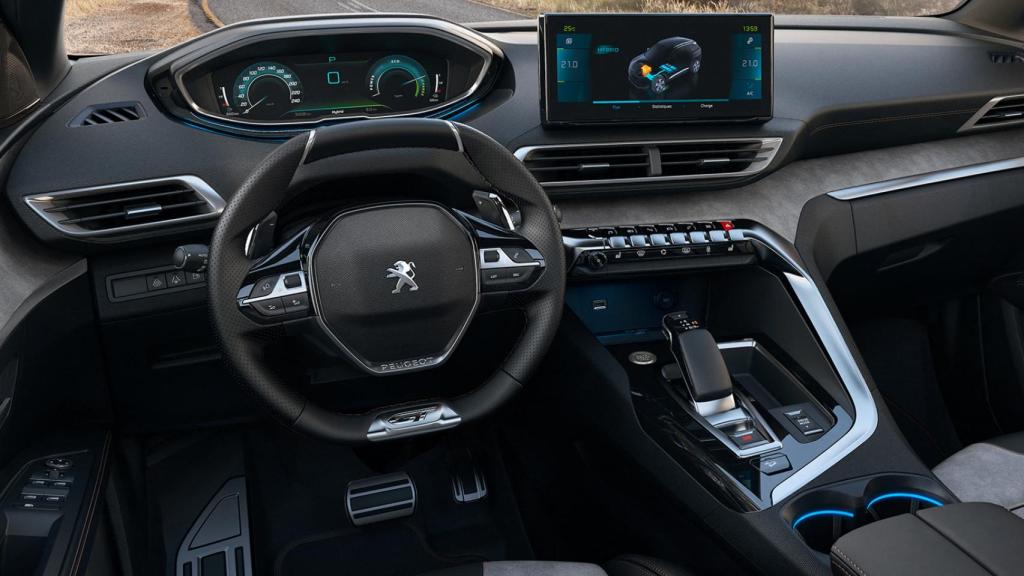 El i-Cockpit  en el Peugeot 3008 de 2019.