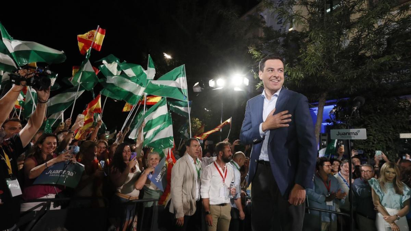 Junio 2022: Juanma Moreno consigue la mayoría absoluta en Andalucía