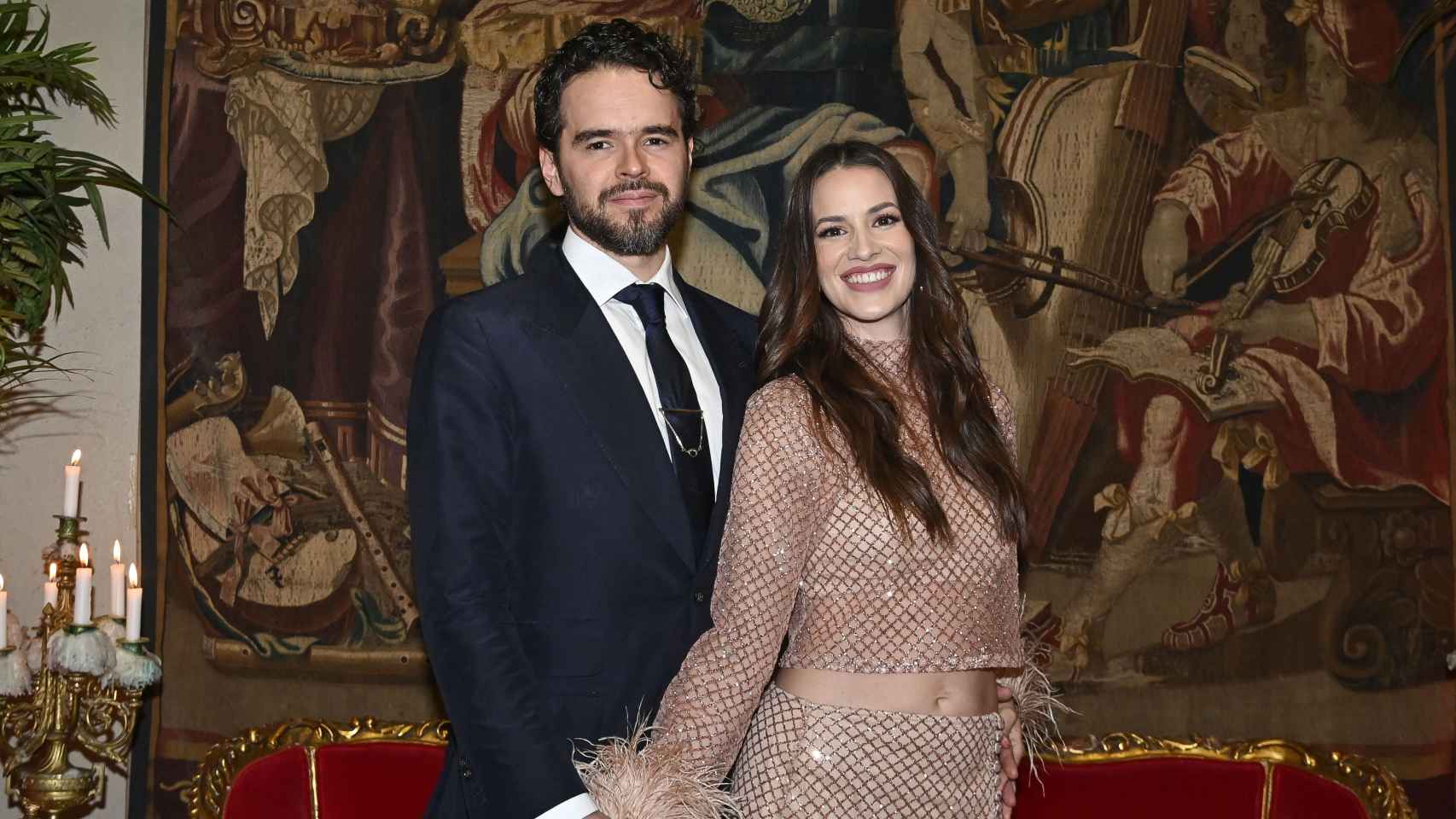 Laura Londoño junto a su marido, Santiago, durante su actual visita a España para promocionar la firma 'Feroz'.