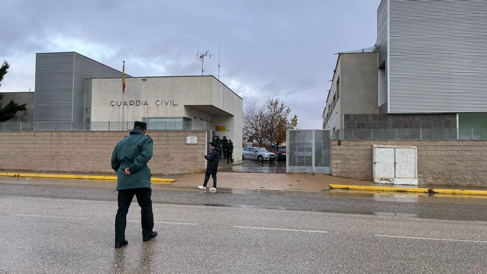 Puesto de la Guardia Civil en Quintanar del Rey (Cuenca).