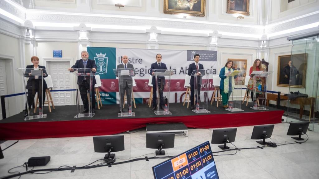 Debate de los candidatos a decano del ICAM.