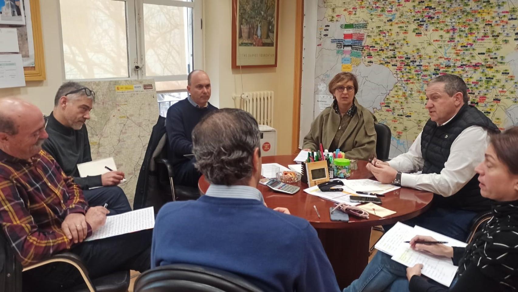 Reunión entre el Ayuntamiento de Toro, la Diputación y los técnicos