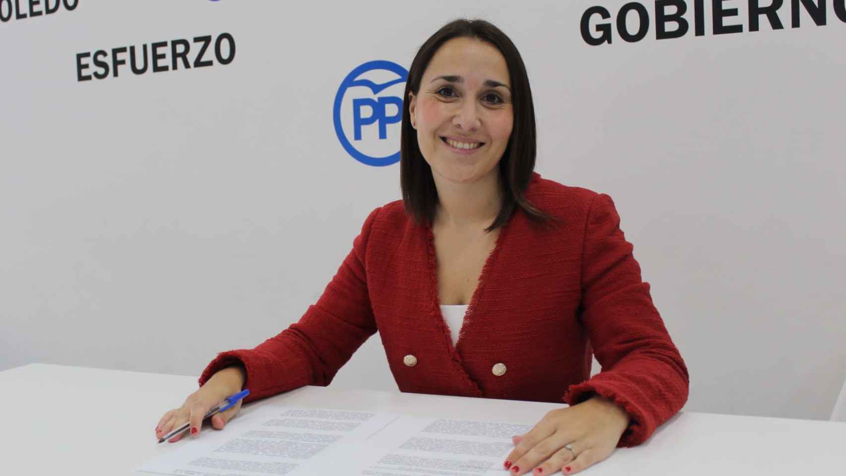 Alejandra Hernández, candidata del PP a la Alcaldía de Illescas (Toledo).