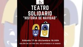 Teatro solidario en el Alfonso X O Sabio de Cambre (A Coruña): Entrada a cambio de alimentos