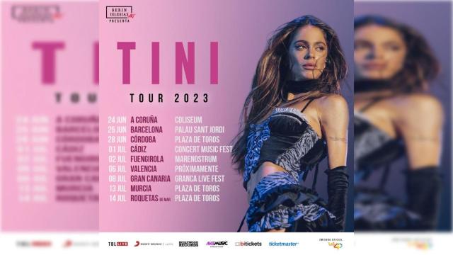 Tini anuncia fecha en Galicia.