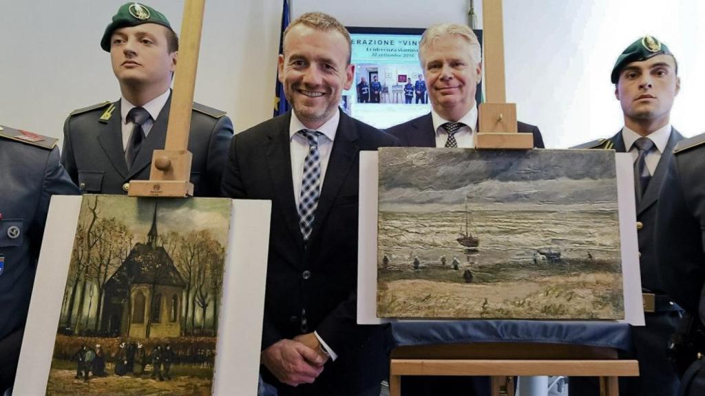 Los cuadros de Van Gogh recuperados.