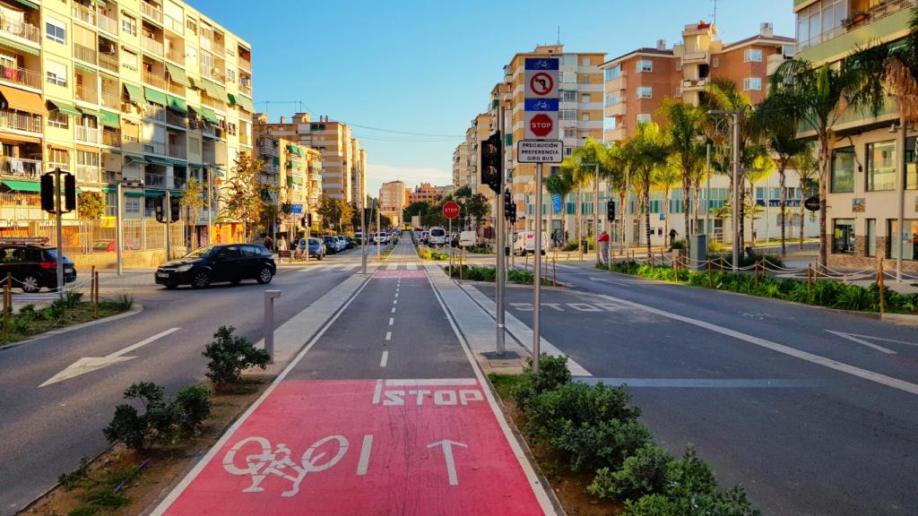 Este es el giro desde la calle Padre Esplá a la de Río Serpis.