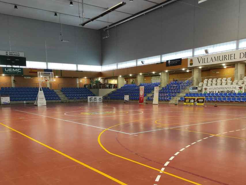 Imagen del polideportivo Adolfo Nicolás de Villamuriel de Cerrato.