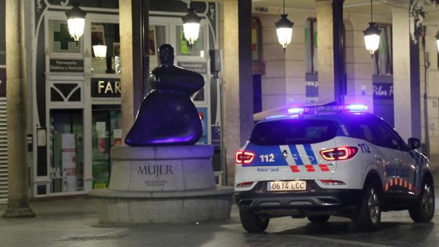 Imagen de archivo de un vehículo de la Policía Local de Palencia.