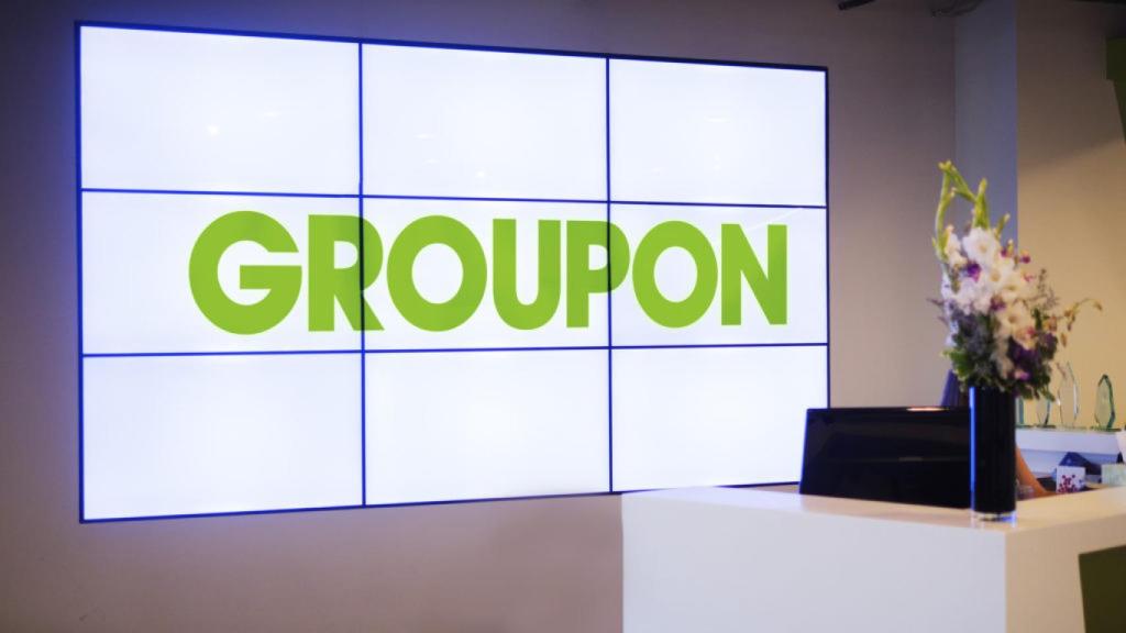 Entrada a las oficinas de Groupon.