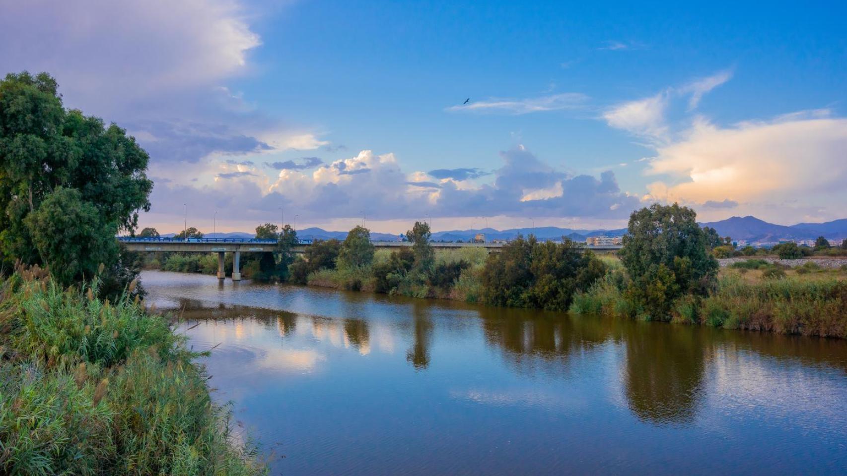 Imagen del río Guadalhorce, en Málaga.