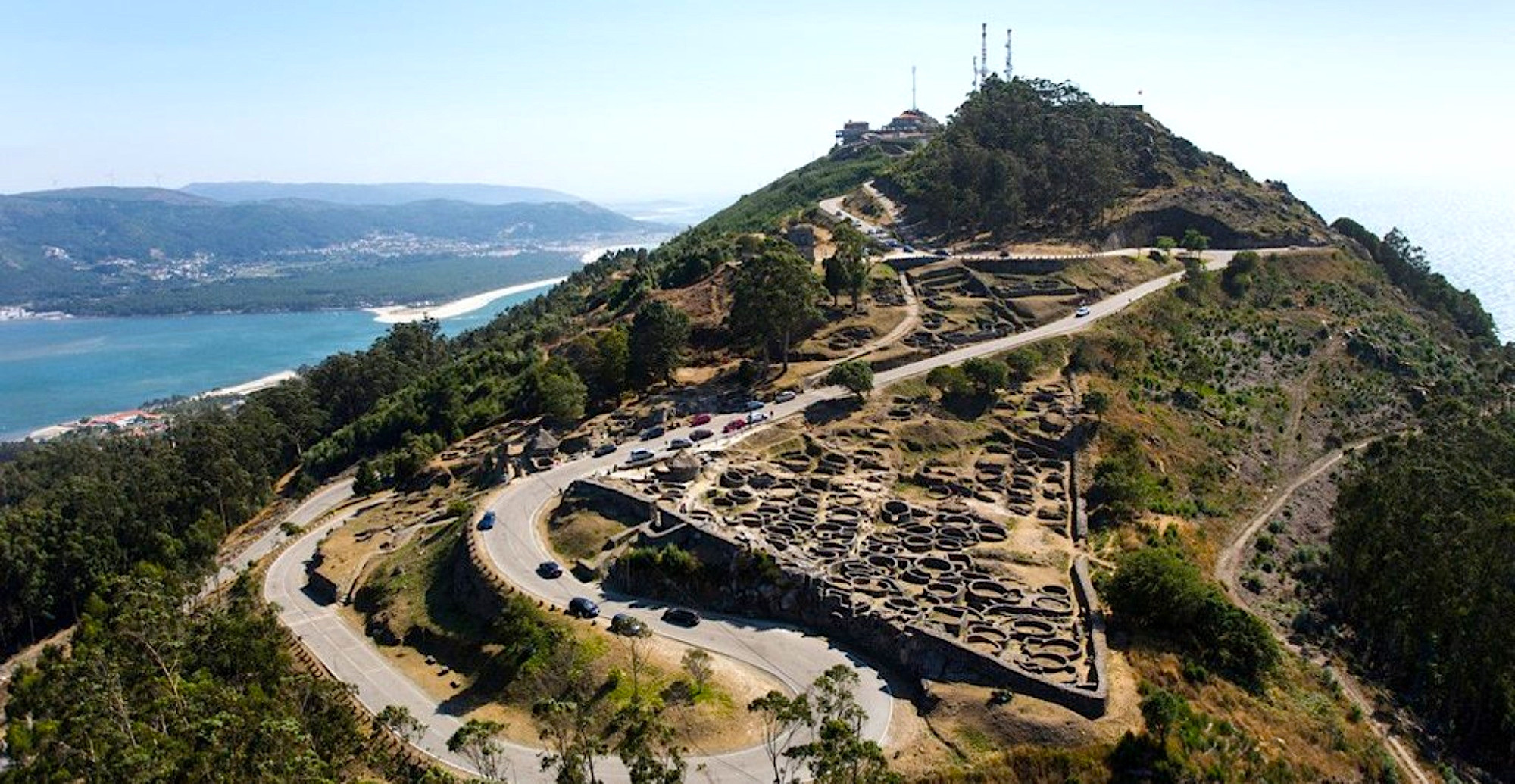 Panorámica del Monte de Santa Trega, A Guarda. Foto: Turismo A Guarda