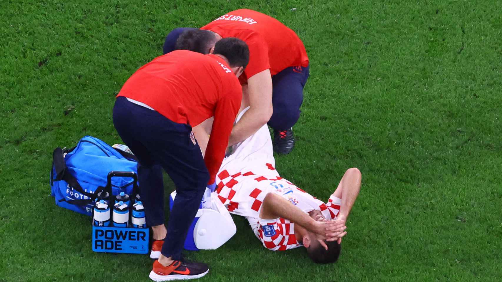 Kramaric, lesionado con Croacia.