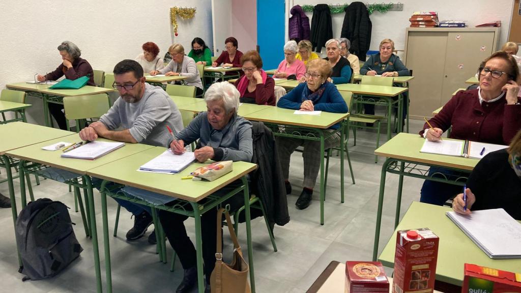 Imagen de Maricruz en el aula