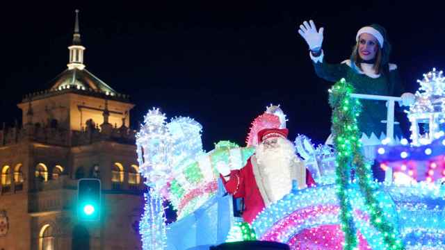 La Cabalgaza de Papá Noel en Valladolid
