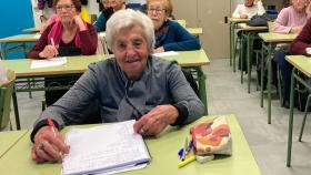 Maricruz, la salmantina de 92 años que va a clase