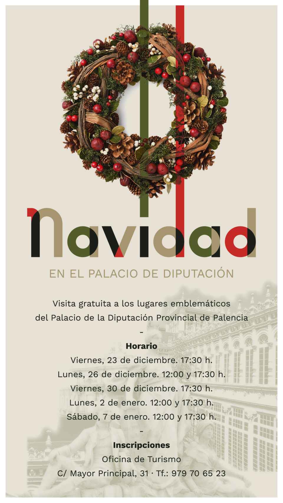 Visitas guiadas al Palacio Provincial de Palencia