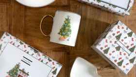Productos d la vajilla de Cristina Oria para esta Navidad.