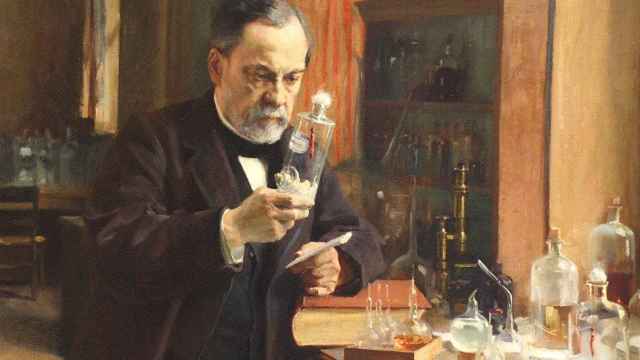 Retrato de Louis Pasteur realizado por el pintor finlandés Albert Edelfelt en 1885