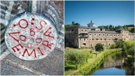 Un monasterio gallego tiene grabado en piedra Qué miras bobo desde el siglo XVI