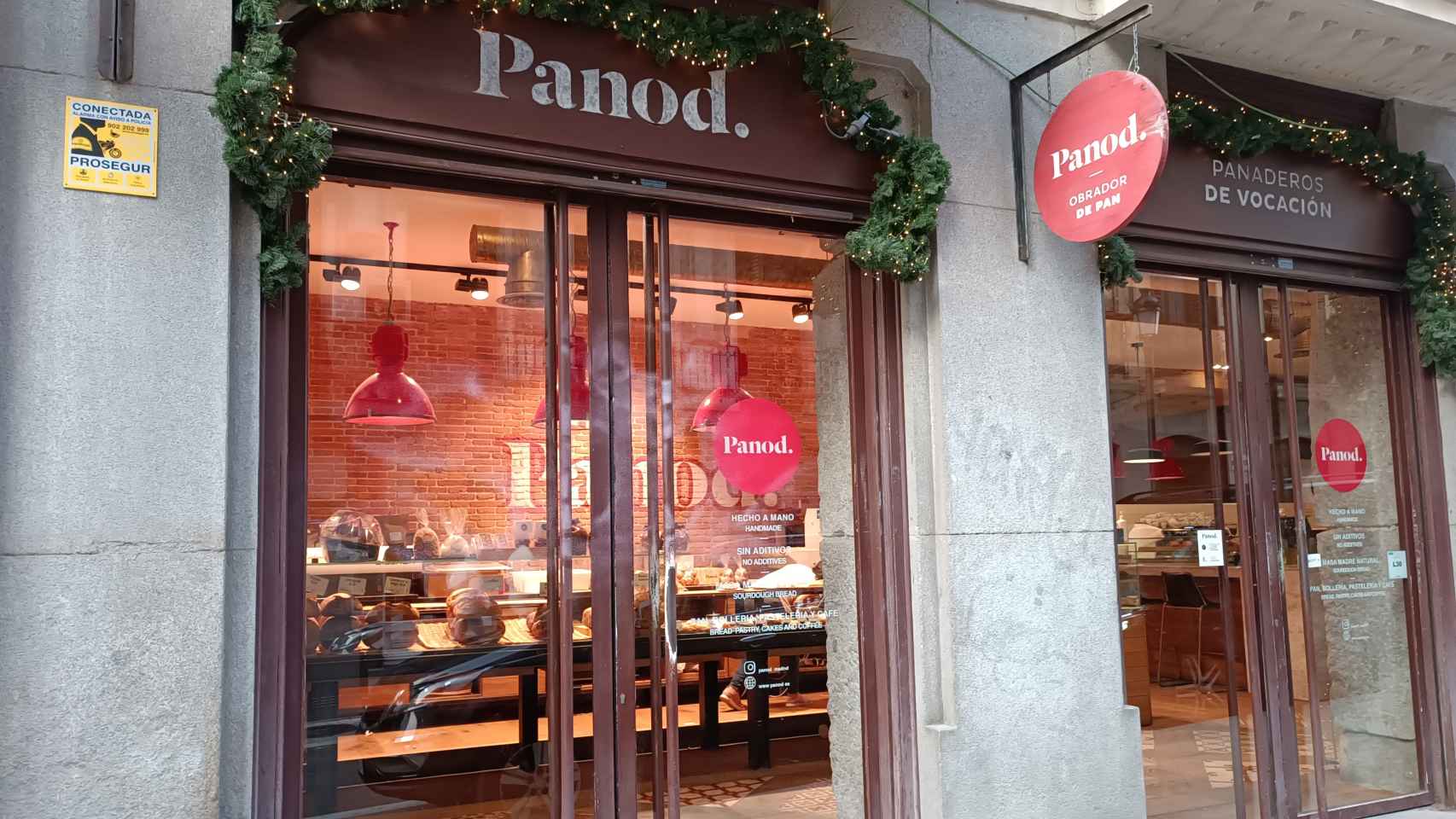El obrador de Panod, en la calle de Prim, 1, en Madrid.
