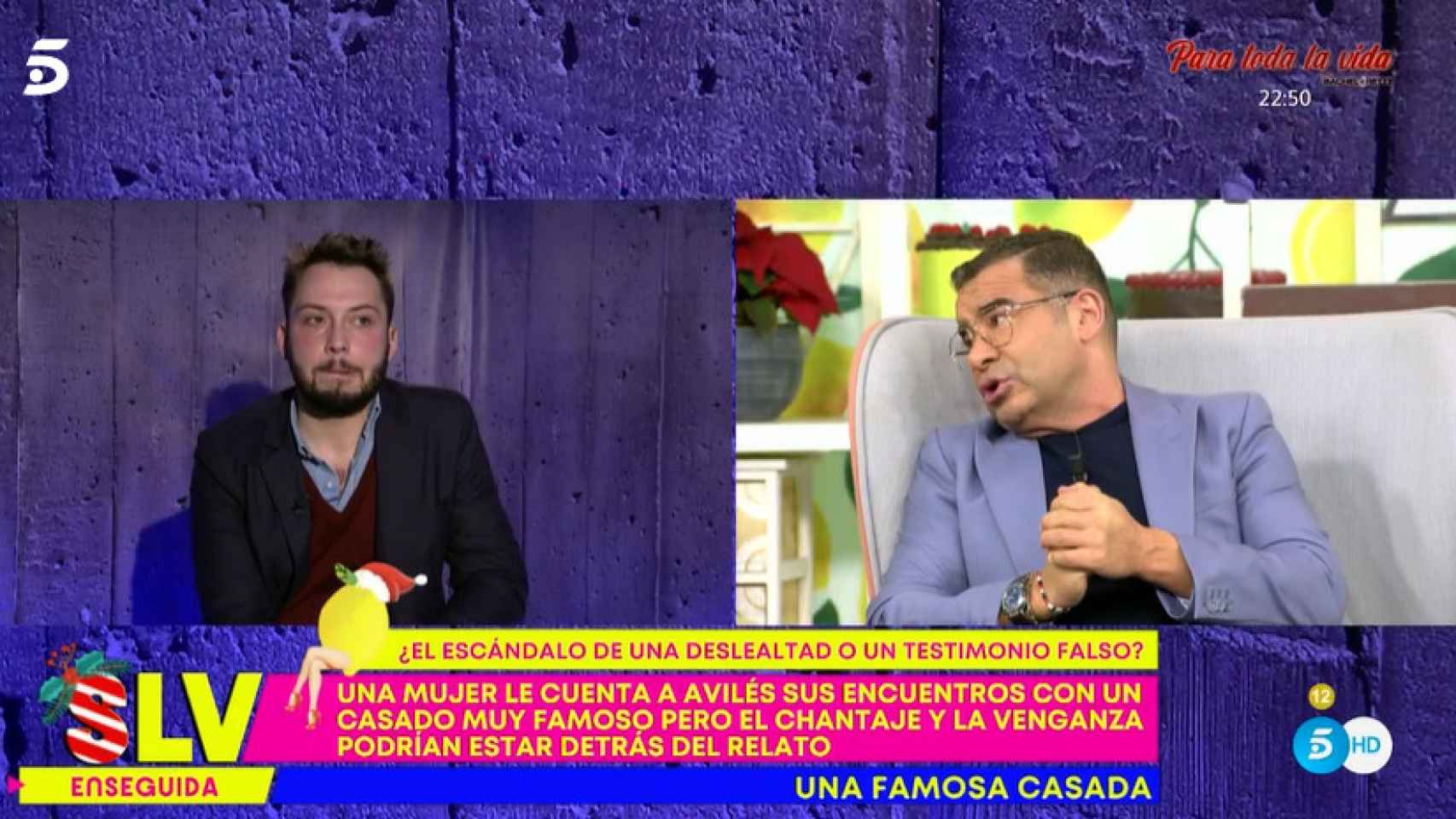 El corte de Jorge Javier Vázquez a Carmen Borrego en 'Sálvame': ¡Qué homófoba!.