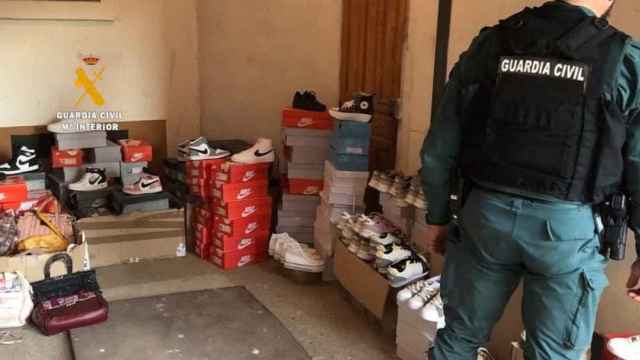 Falsificaciones intervenidas por la Guardia Civil de Zamora