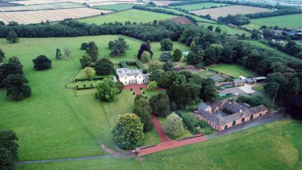 La finca de Corinna, Shropshire.