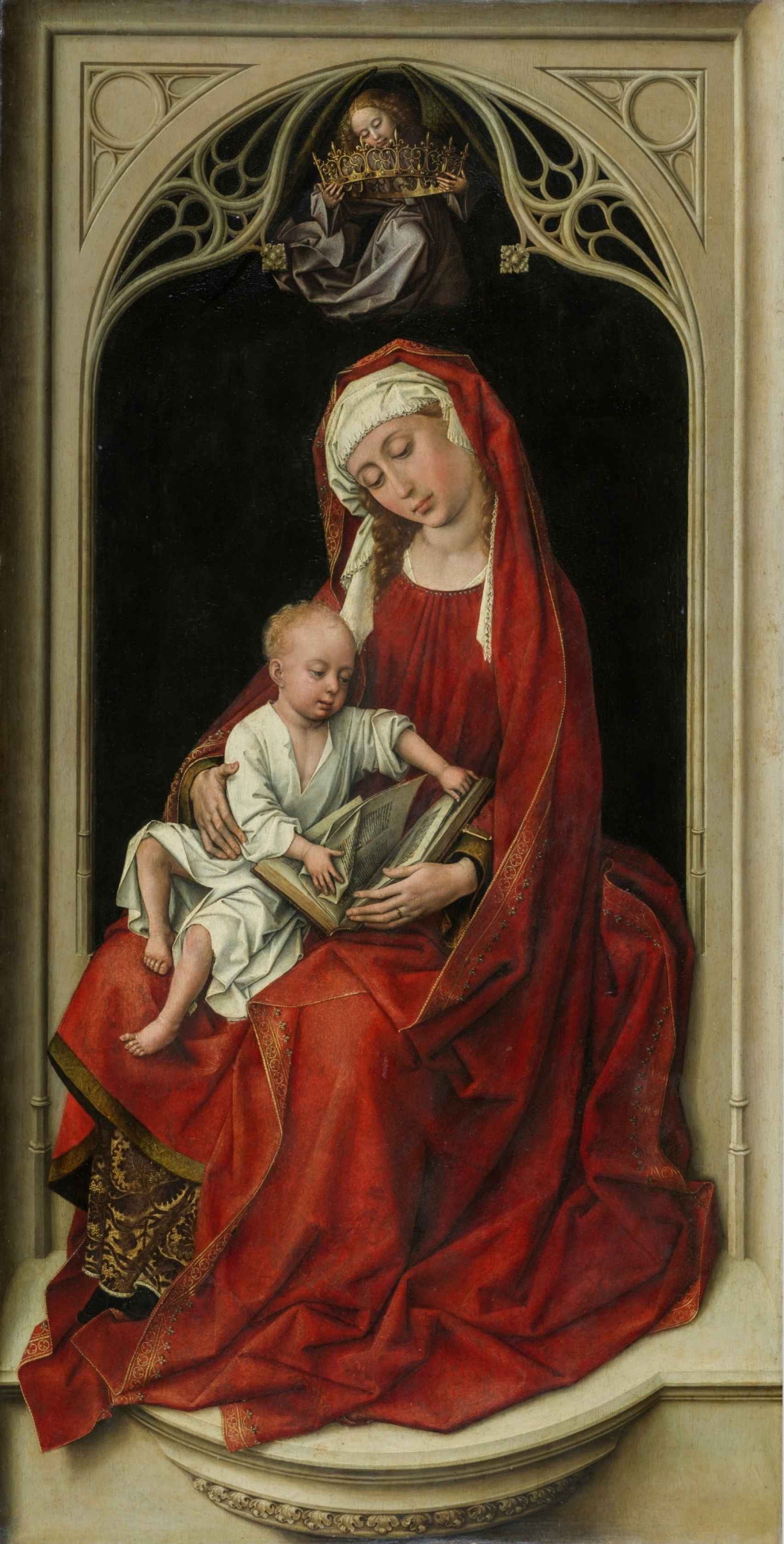 'La Virgen con el Niño, llamada la Madonna Durán', de Rogier van der Weyden. / Museo del Prado