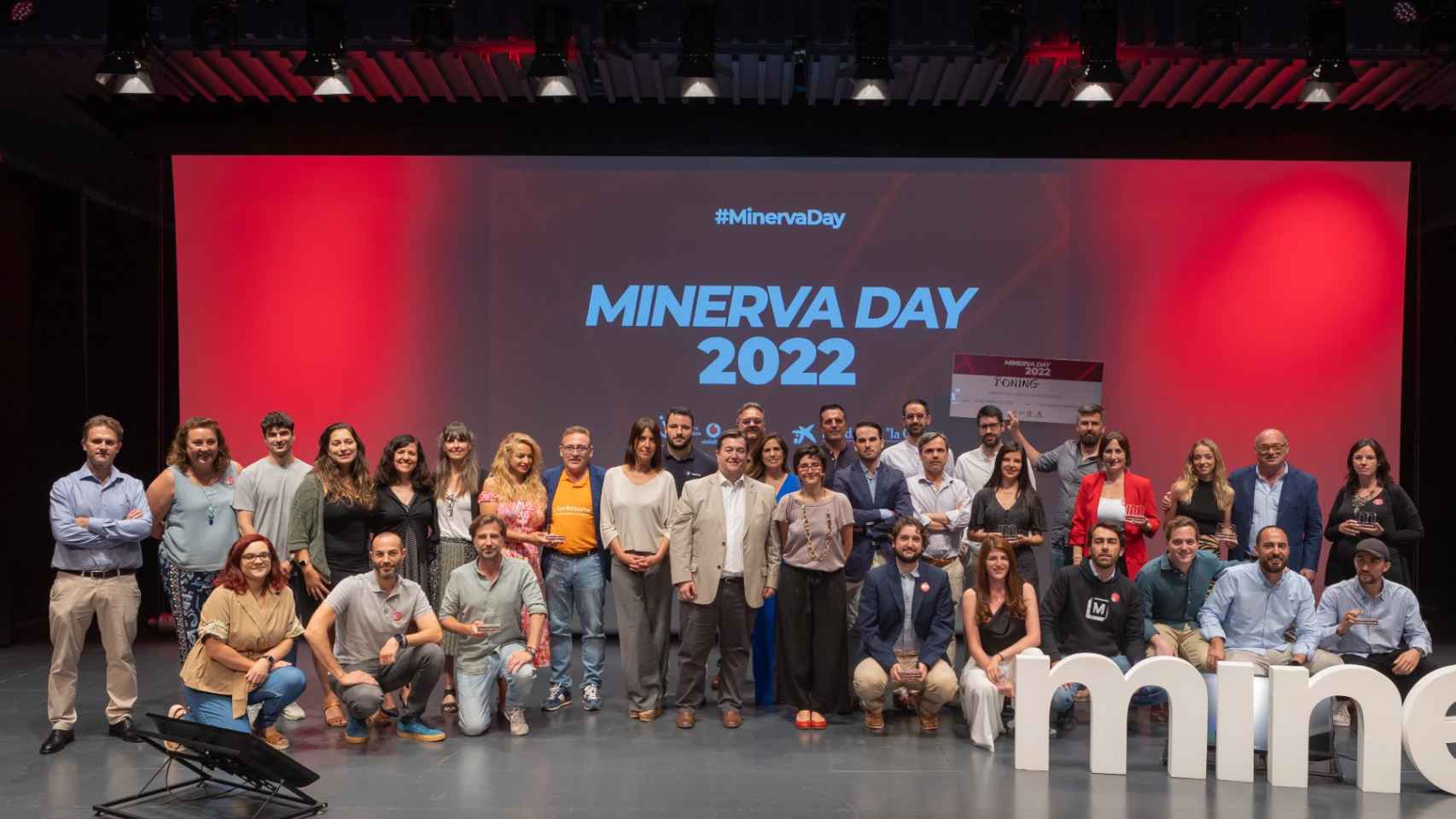 Foto de familia del ‘Minerva Investor Day’.  El programa de aceleración ha impulsado ya cuatro foros de inversión 'online' para ayudar a las startups aceleradas en su búsqueda de inversión, un de los principales retos este 2022.