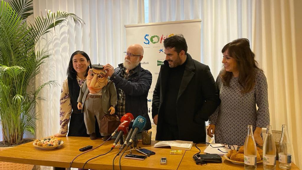 Rueda de prensa del Teatro del Soho CaixaBank.