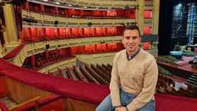 Abel Blanco, socio fundador de '47 segundos', en el Teatro Real de Madrid