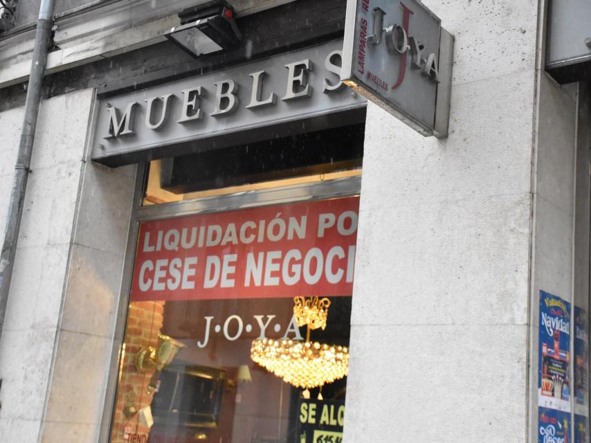 Muebles Joya en liquidación por cese de negocio